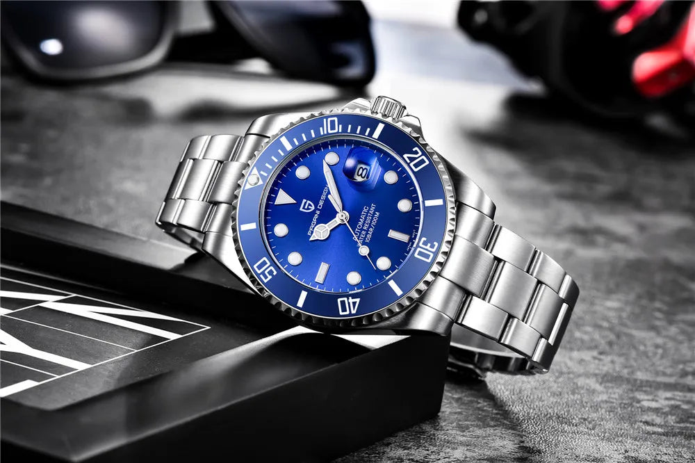 PAGANI DESIGN Men's Watches Waterproof Automatic Watch Men Luxury Business Stainless steel Mechanical Wristwatch For 2026 New