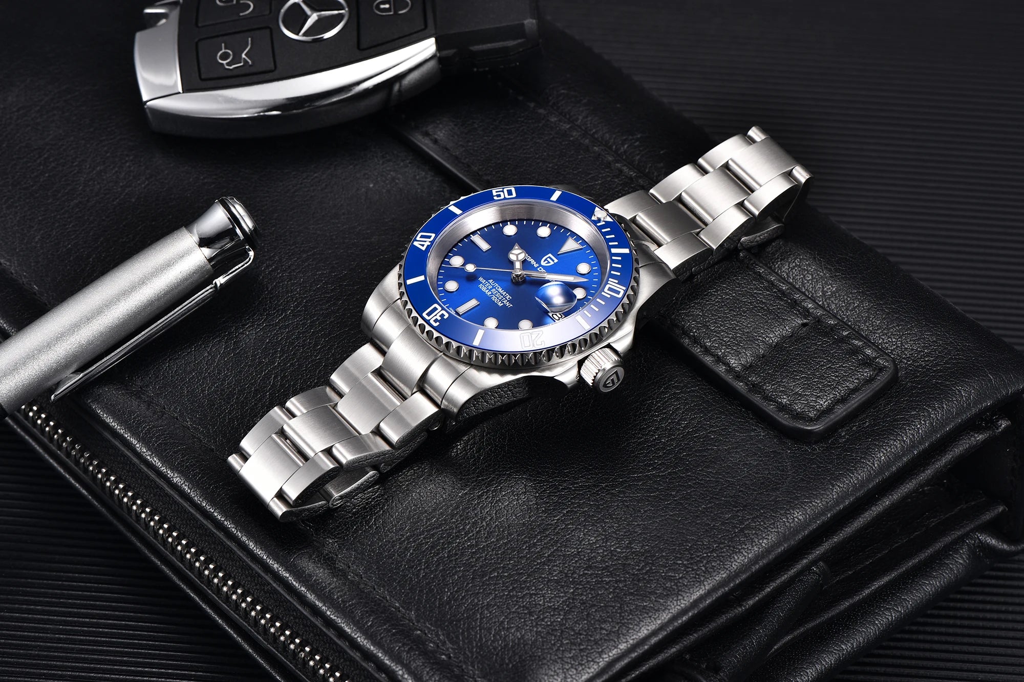 PAGANI Design 2026 New Men Automatic Mechanical Watch Miyota 8215 Sapphire Crystal 40mm Stainless Steel Waterproof