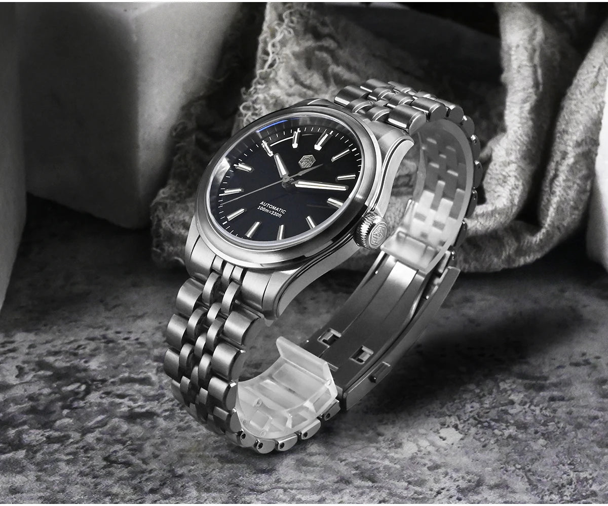 San Martin 36mm 39mm Gada Classic Simple Enamel Dial Miyota 90S5 Original Design Dress Men Automatic Mechanical Watch SN0144