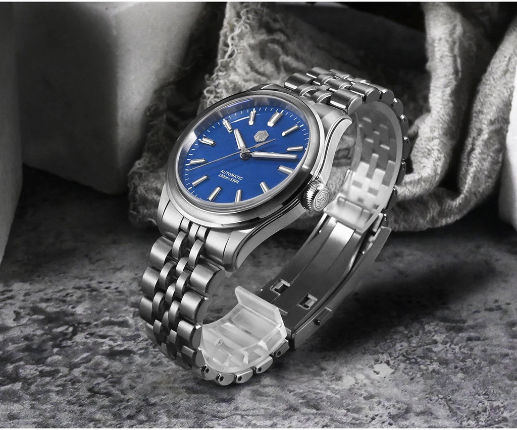 San Martin 36mm 39mm Gada Classic Simple Enamel Dial Miyota 90S5 Original Design Dress Men Automatic Mechanical Watch SN0144