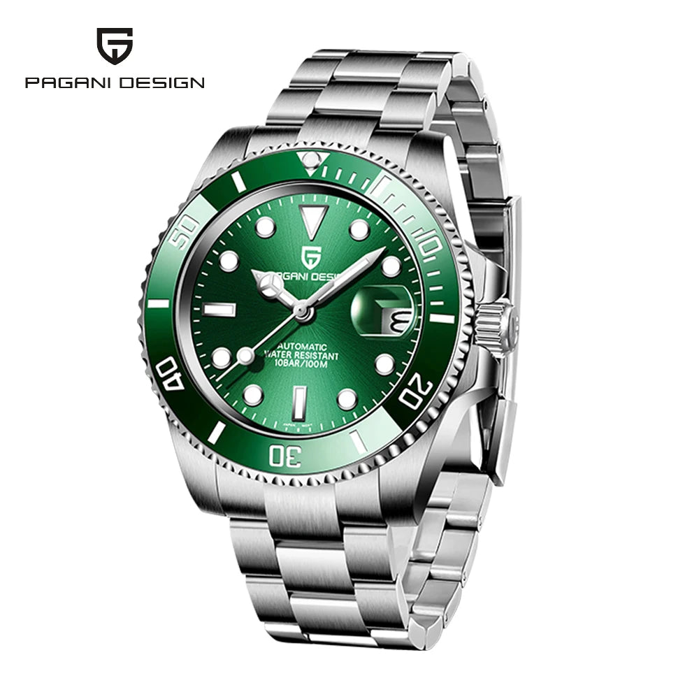 PAGANI DESIGN Men's Watches Waterproof Automatic Watch Men Luxury Business Stainless steel Mechanical Wristwatch For 2026 New